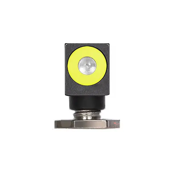 Brand New NIGHT FISION Glock 17/19/34/43/48 Yellow Ring Tritium Front Sight (GLK-000-001-YGXX)
