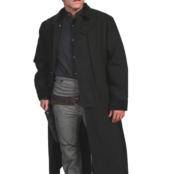SCULLY Men's Rangewear Natural Canvas Duster Jacket (RW107) Limited Offer
