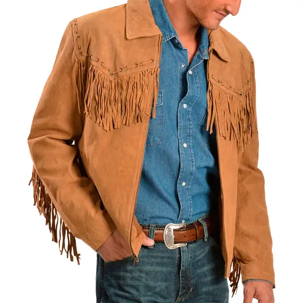 SCULLY Mens Bourbon Boar Suede Western Jacket (221-409) Best Price