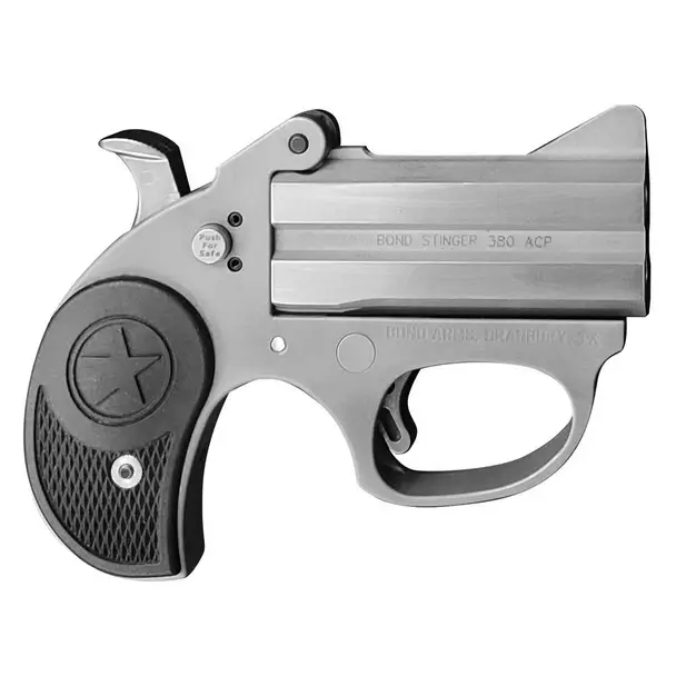 Express Delivery BOND ARMS Stinger Rough Series .380 ACP 3in 2rd Derringer Pistol (BASRS-380ACP)