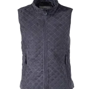 Best Price OUTBACK TRADING Womens Grand Prix Charcoal Vest (2958-CHR)