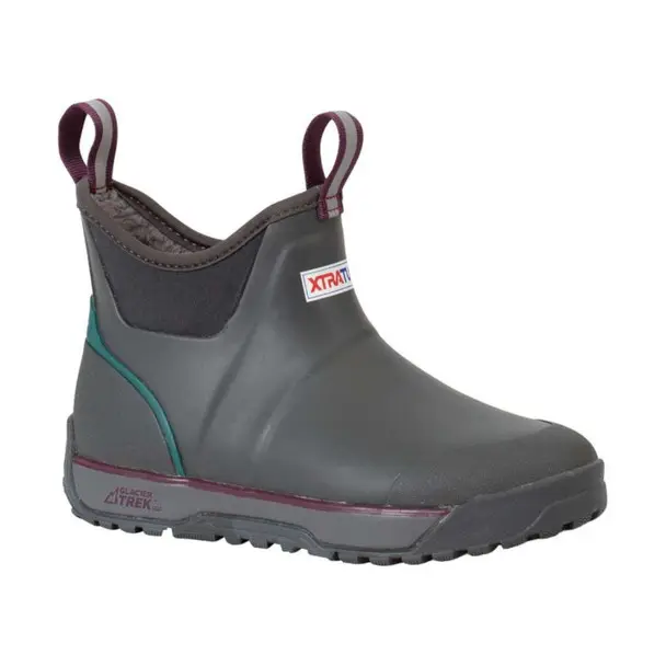 Crafted XTRATUF Women's Ice Rubber Ankle Deck Boots