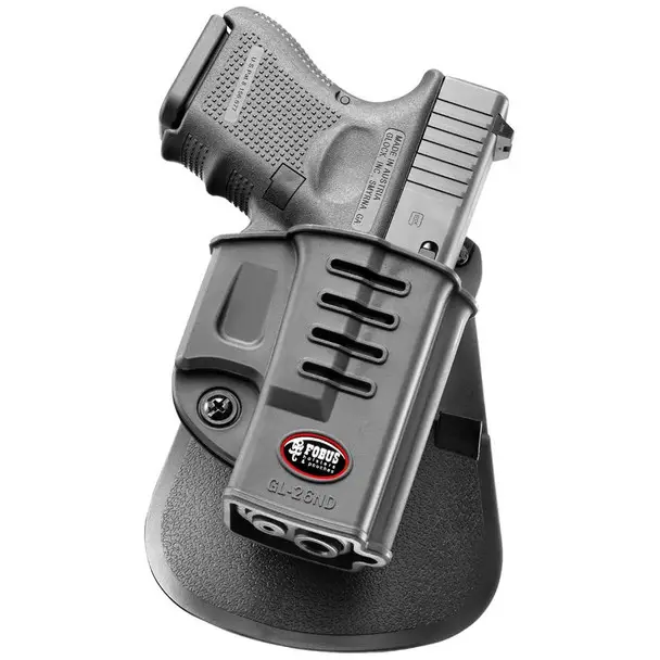 FOBUS Evolution LH Ankle Holster For Glock 26/27/33 (GL26NDALH) While Supplies Last