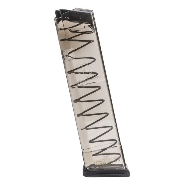 Elite Tactical Systems Group Magazine, 40S&W, 19 Rounds, Fits Glock 23/22/34, Clear GLK-22-140 Popular