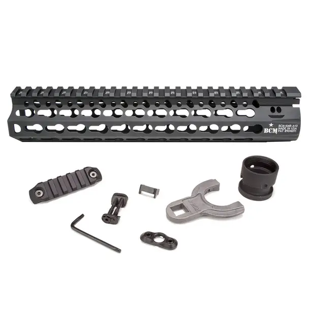BRAVO COMPANY BCM KMR Alpha 10in KeyMod Free Float Handguard (BCM-KMR-A10-556-BLK) One Day Deal