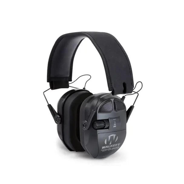 Flash Sale WALKERS GAME EAR Ultimate Power Black Muff Quads (GWP-XPMQB)