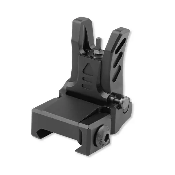 Factory Price UTG Model 4 Low Profile Flip-Up Front Sight for Handguard (MNT-755)