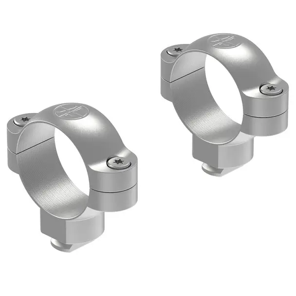 Get Yours LEUPOLD Dual Dovetail 30mm High Silver Scope Rings (57314)