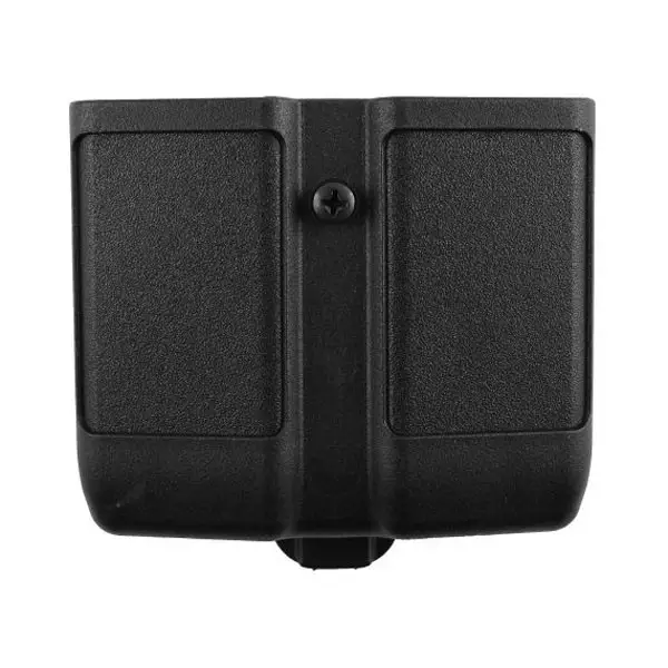 BLACKHAWK Matte Black Single Stack Double Mag Case (410510PBK) Discount
