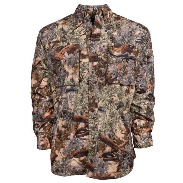 KINGS CAMO Desert Shadow Long Sleeve Hunter Safari Shirt (KCM1607-DS) Flash Sale