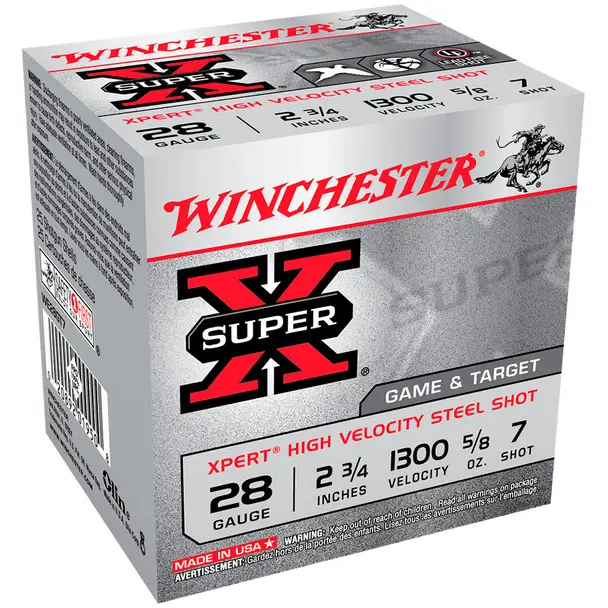 Best Seller WINCHESTER Super-X 28Ga 2.75in #7 25rd Box Shotshell (WE28GT7)