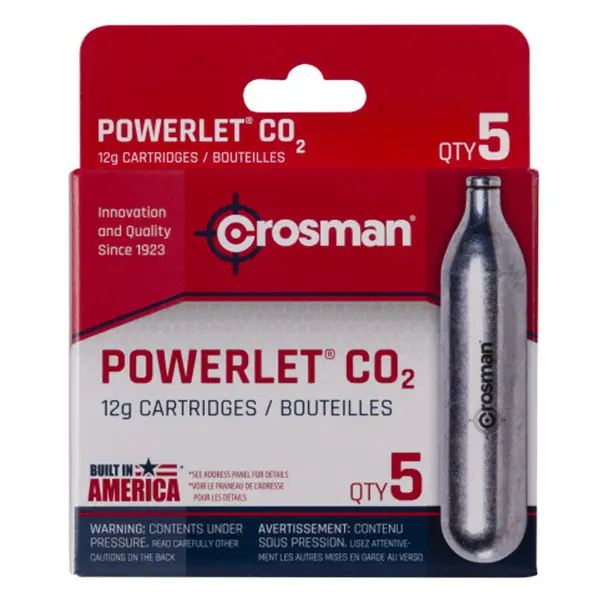 CROSMAN Powerlet CO2 5-Pack Cartridges (231B) Buy Today