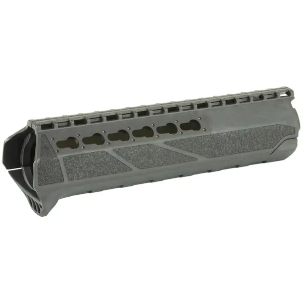 Last Chance Bravo Company BCMGUNFIGHTER, Polymer KeyMod Rail (PKMR), Mid Length, Fits AR Rifles, Fits Mid Length Gas Systems With Mil Spec Front Sight Base and Triangle M16 Style Hand Guard Retaining Cap, Black BCM-PKMR-MID-BLK