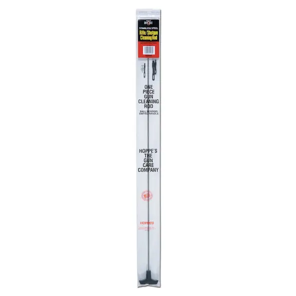 Exclusive Offer HOPPE'S Bench Rest 1 Piece Universal Rifle and Shotgun Stainless Steel Cleaning Rod (1PSS)