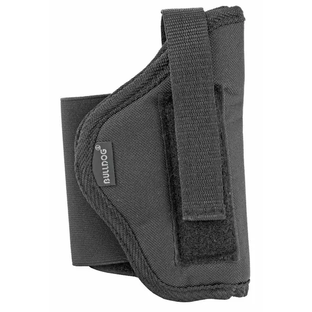 Budget Bulldog Cases Pro Ankle Holster, Fits Glock 26/27, Walther P22, HK USP, Right Hand, Black WANK 3R