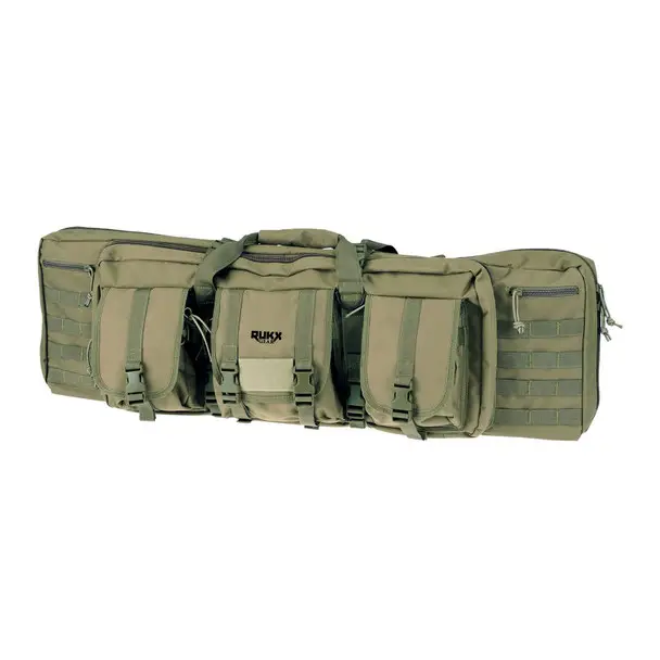 AMERICAN TACTICAL IMPORTS RUKX Gear 42in Green Tactical Double Rifle Case (ATICT42DGG) Reduced Price