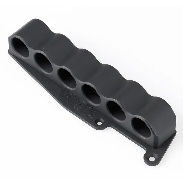 Mesa Tactical 6-Shell Side Saddle, 20 Gauge, Fits Remington, On-gun shotshell carriers, Black Finish 93250 Top Rated