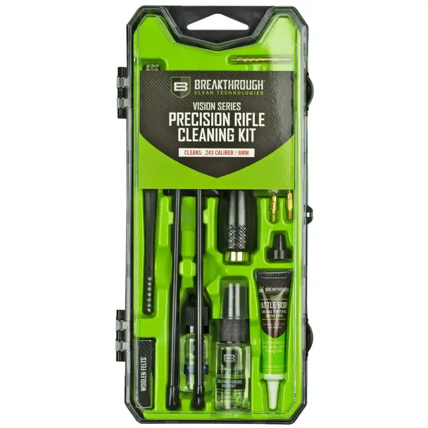 Authentic Breakthrough Clean Technologies Vision Series Cleaning Kit For .243 Cal/6MM BT-CCC-243R
