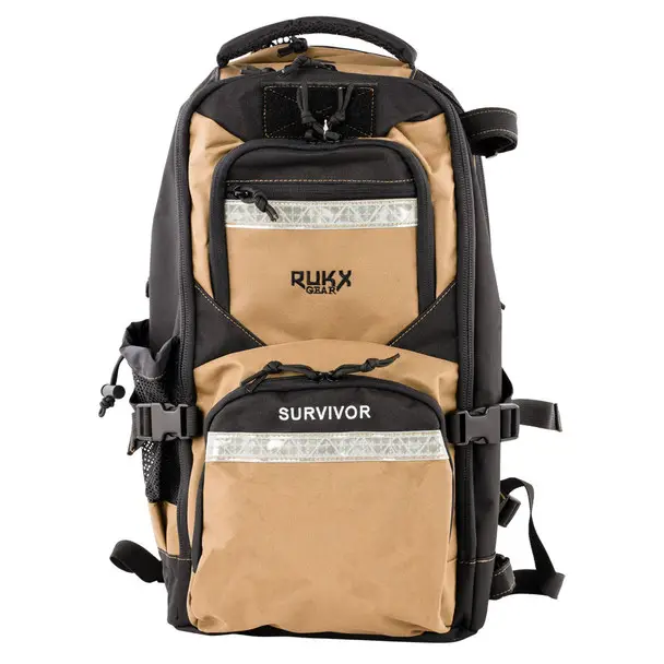 AMERICAN TACTICAL IMPORTS RUKX Gear Survivor Tan Backpack (ATICTSURT) New Arrival