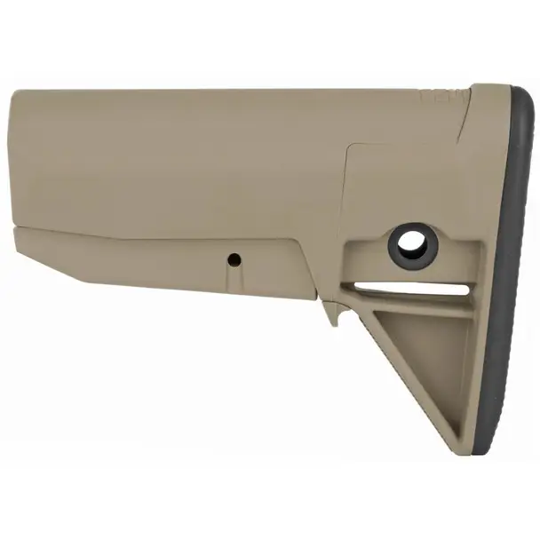 Next Day Delivery Bravo Company BCMGUNFIGHTER Mod 0 Adjustable Stock, Fits Mil Spec Buffer Tube, Flat Dark Earth BCM-GFS-MOD-0-FDE