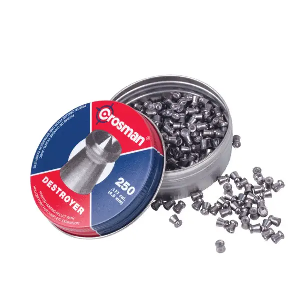 Weekend Sale CROSMAN Destroyer 177Cal 250/Pack Pointed with Dished Rim Pellets (DS177)