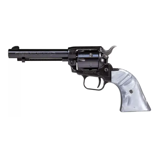 Affordable Heritage Rough Rider, Single Action Revolver, 22 LR, 4.75" Barrel, Matte Finish, Black RR22B4GPRL