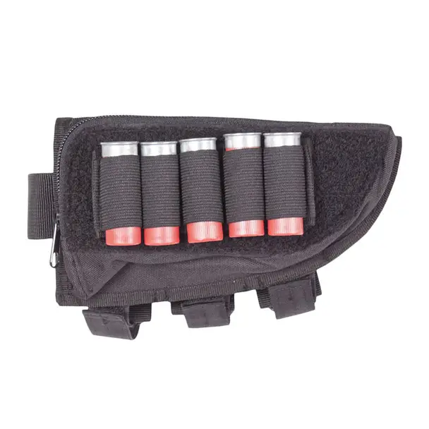 FOX OUTDOOR Black Right Shotgun Butt Stock Cheek Rest (55-581) Bargain