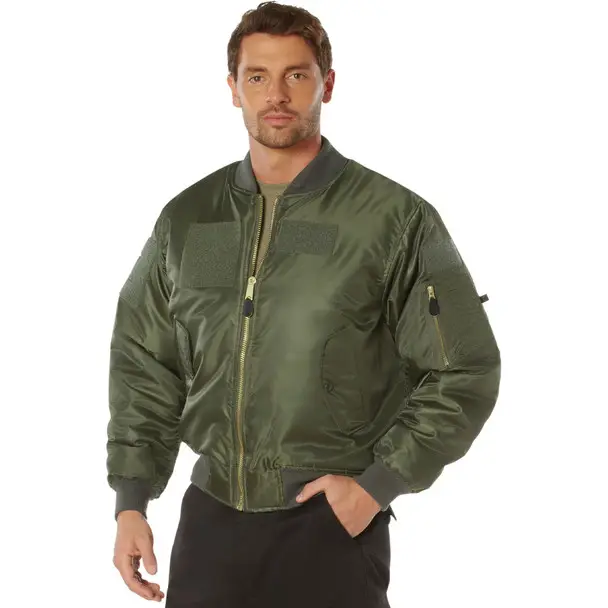Buy Today ROTHCO Men's MA-1 Flight Jacket w/ Patches