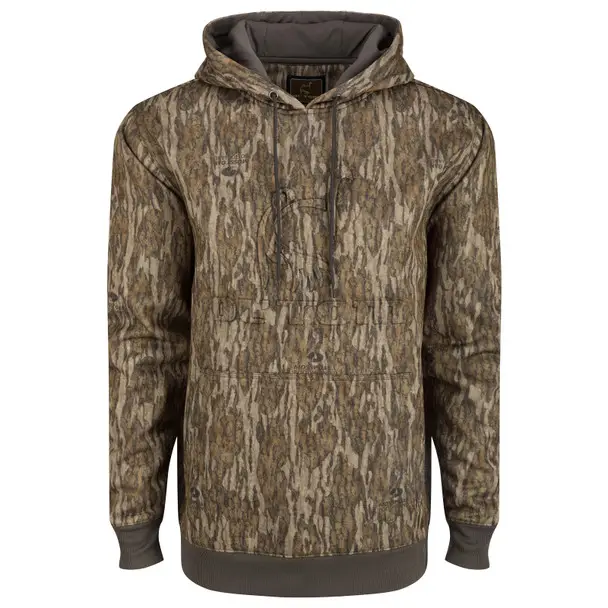 Professional Grade DRAKE Men's Ol' Tom Back Eddy Embossed Hoodie (OT2298)