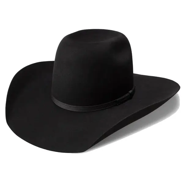 Certified RESISTOL Hooey Day Money 4X Black Hat (RWHODM-904207)