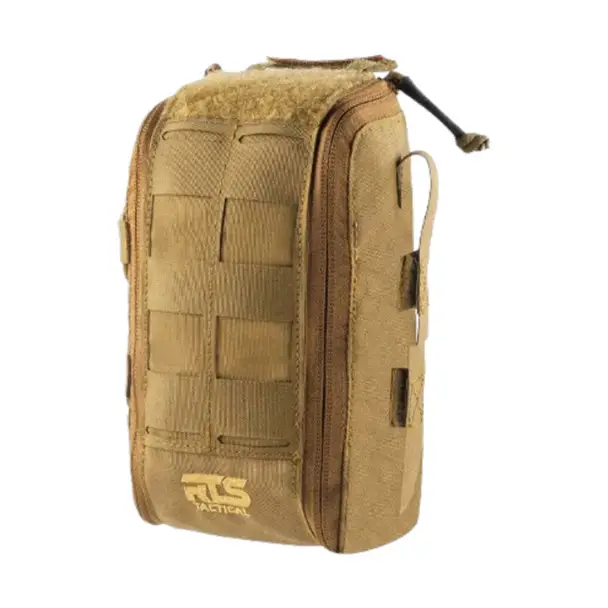 Latest RTS TACTICAL Rapid Deploy IFAK Coyote Brown Pouch (35210-23)