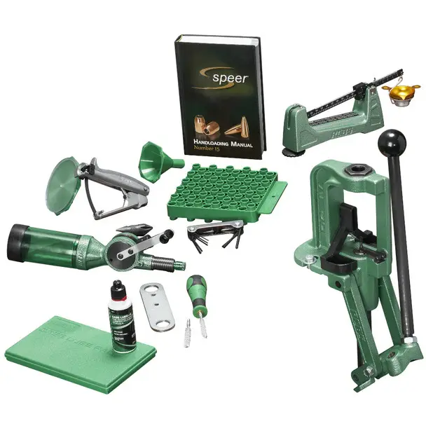 Hassle-Free Returns RCBS Rock Chucker Supreme Green Master Reloading Kit (9366)