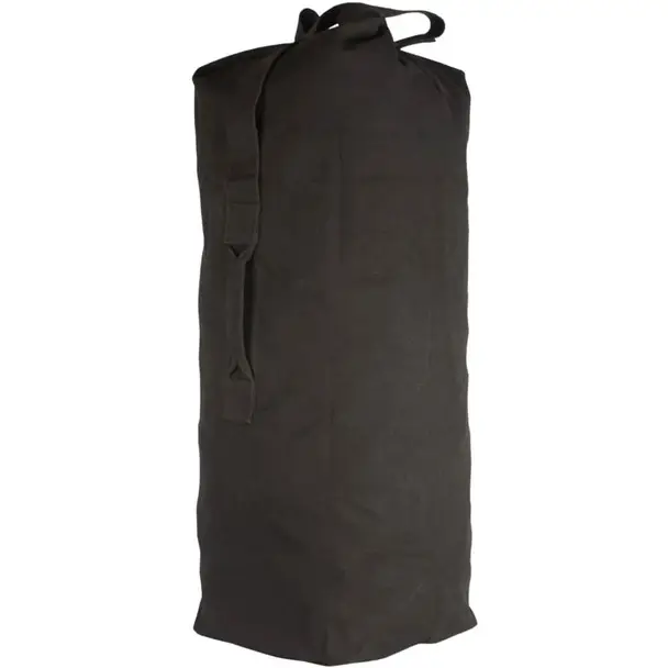 FOX OUTDOOR GI Style 21x36 Top Load Black Duffle Bag (40-13 BLACK) Weekend Sale