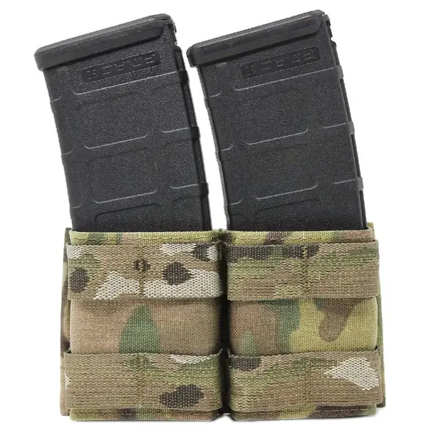 ESSTAC Double 5.56 Multicam Shorty KYWI Pouch w/ Webbing (556.D.S-MLC) Cheap
