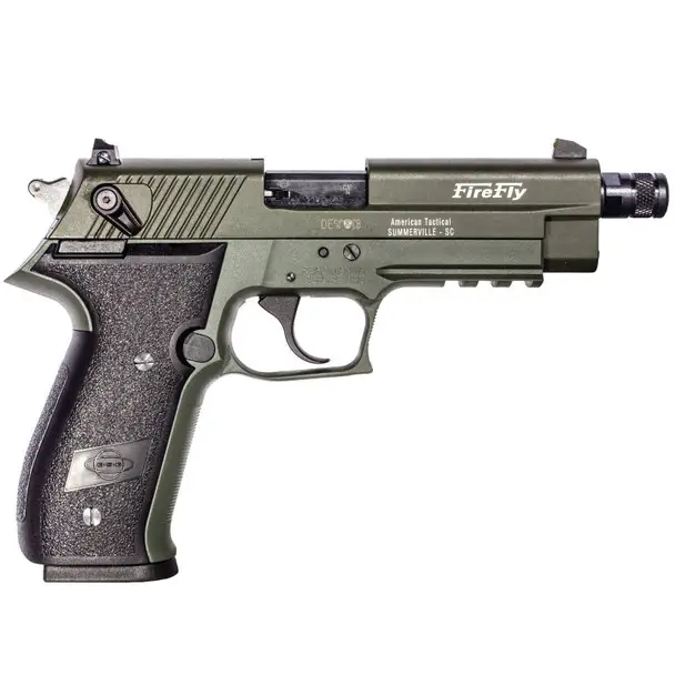 AMERICAN TACTICAL IMPORTS GSG Firefly .22LR 4.9in 13rd Green Semi-Auto Pistol (GERG2213TFFGA) Affordable