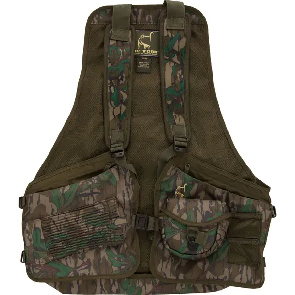 Professional Grade DRAKE Youth Turkey Mossy Oak Greenleaf Strap Vest (OT0049-012)