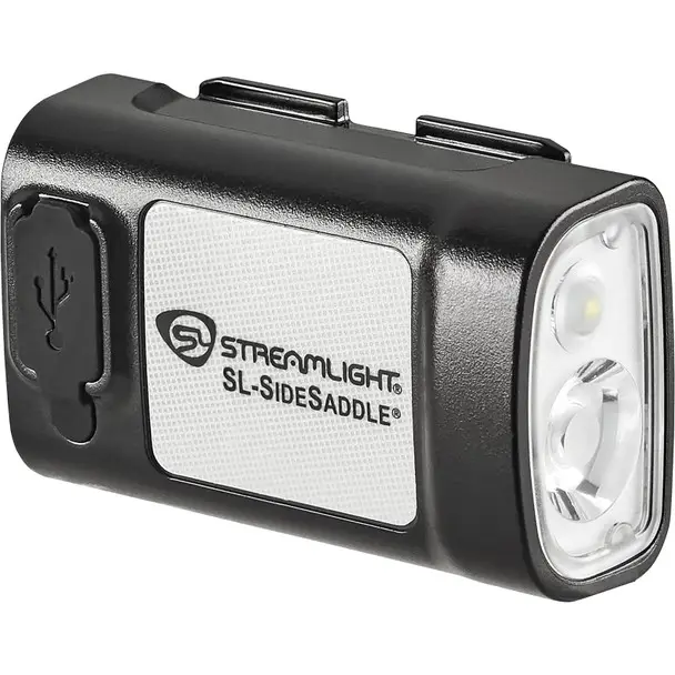 Buy Online STREAMLIGHT SL-SideSaddle USB Black LED Light (61621)