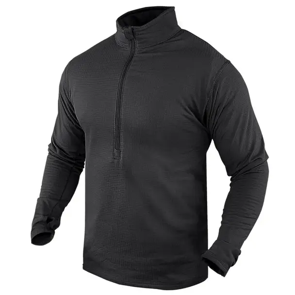 Must Have CONDOR OUTDOOR Base II Black Zip Pullover (603-002-L)