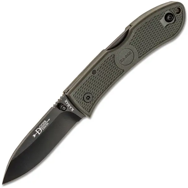 Genuine KA-BAR Dozier Hunter Folding Knife (4062FG)