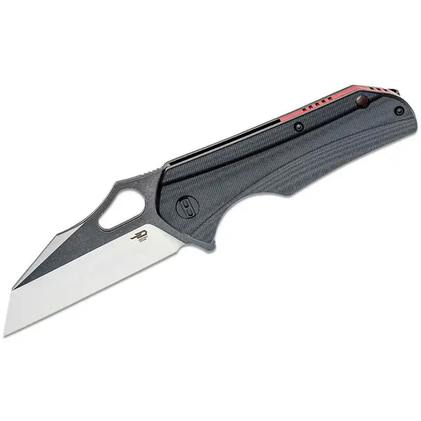 Special Offer BESTECH KNIVES Operator 3.47in Linerlock Black Folding Knife (BG36A)