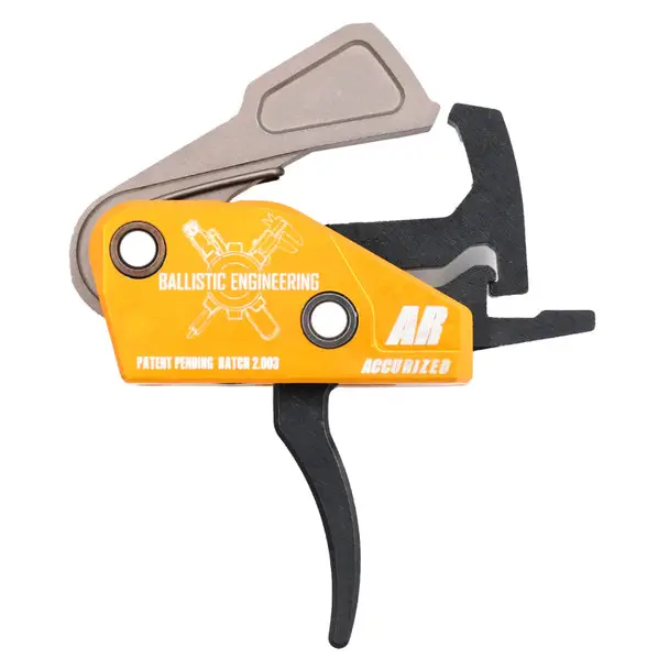 Certified BALLISTIC ENGINEERING Accurized AR Curved Match Grade Trigger (TRAR-ACCU-CRV)