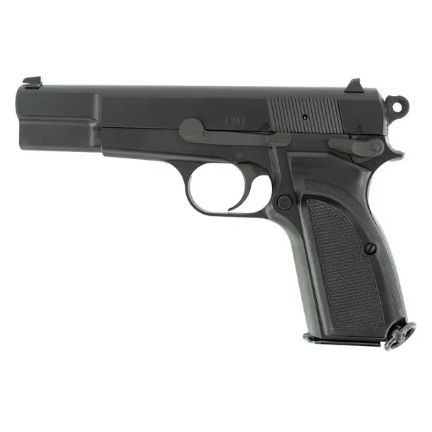 MILITARY ARMS CORPORATION Inglis L9A1 9mm 4.7in 2x15rd Black Single-Action Pistol (12000000) Must Have