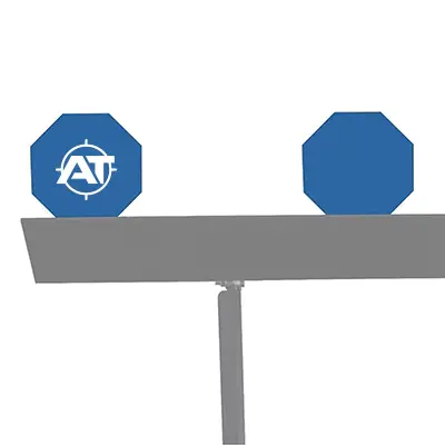 Action Target : Octagon - Plate Rack Target Head Genuine