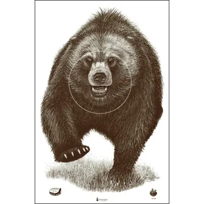 Action Target : Alaska State Parks Bear Target Hassle-Free Returns