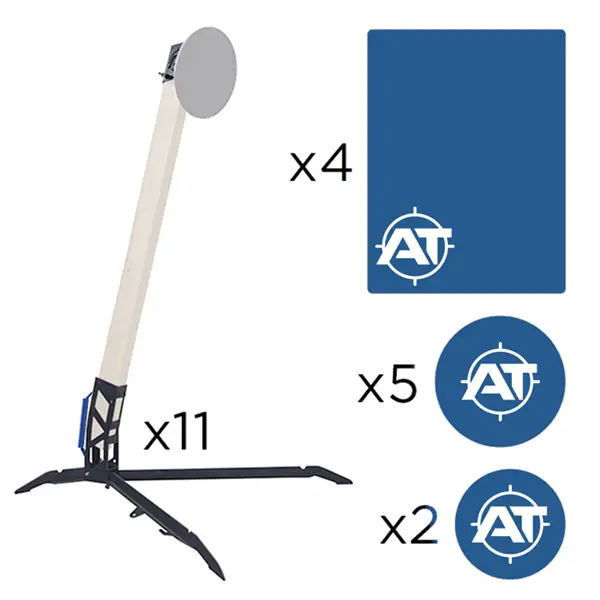 Action Target : SASP Small Kit - PT Scout 2x4 Stand Trusted Brand