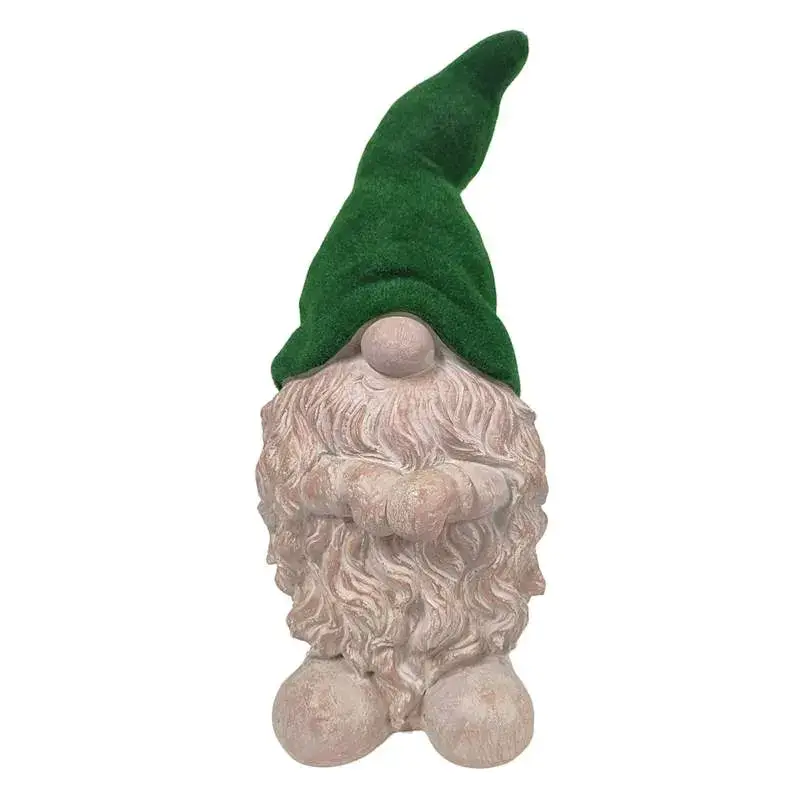 Flocking Gnome Outdoor Statue Last Chance