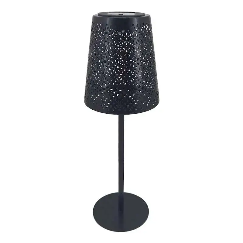 Black Solar Outdoor Lantern, 14" Grab Now