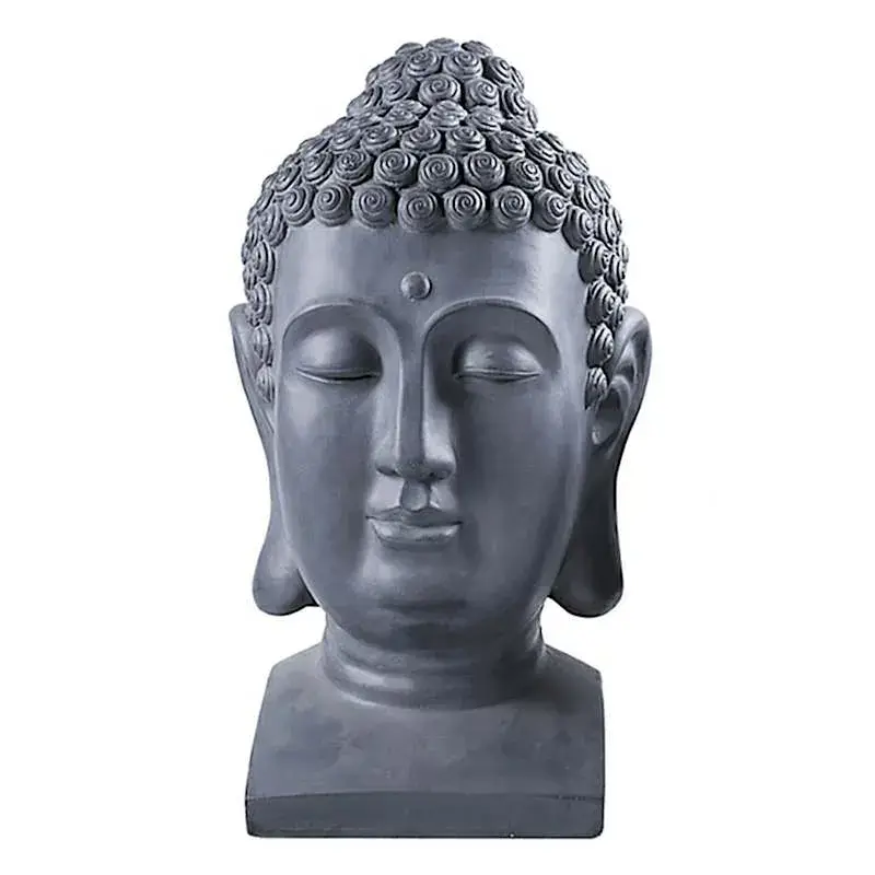 Final Sale Buddha Head Outdoor Garden Statue